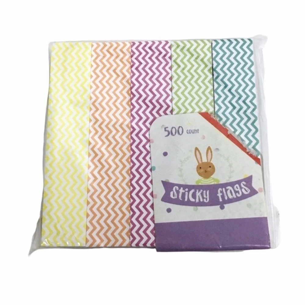 Valentine’s Easter Stripes Chevron Planner Stationery Journaling Page Flags Set